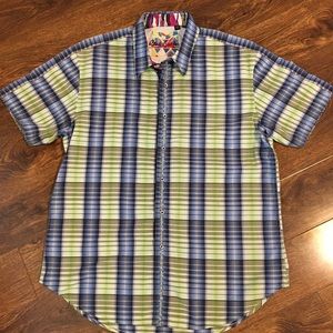 Robert Graham Button Up Short Sleeve Shirt